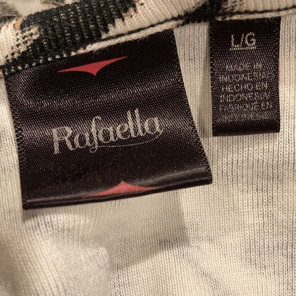 Rafaella Black & White Top Large - Picture 7 of 7
